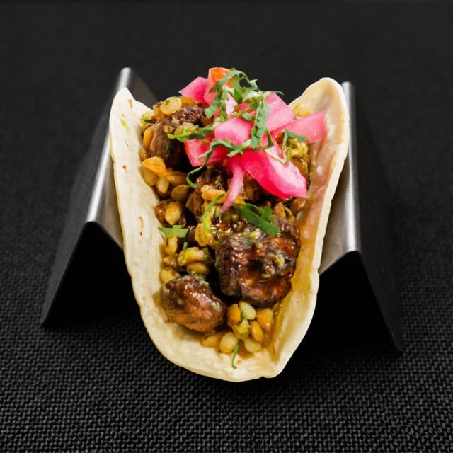 Mushroom Lentil.